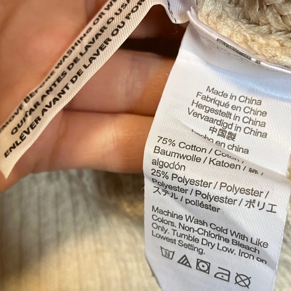 J. Crew Cozy Cream Cardigan Sweater - Picture 6 of 7